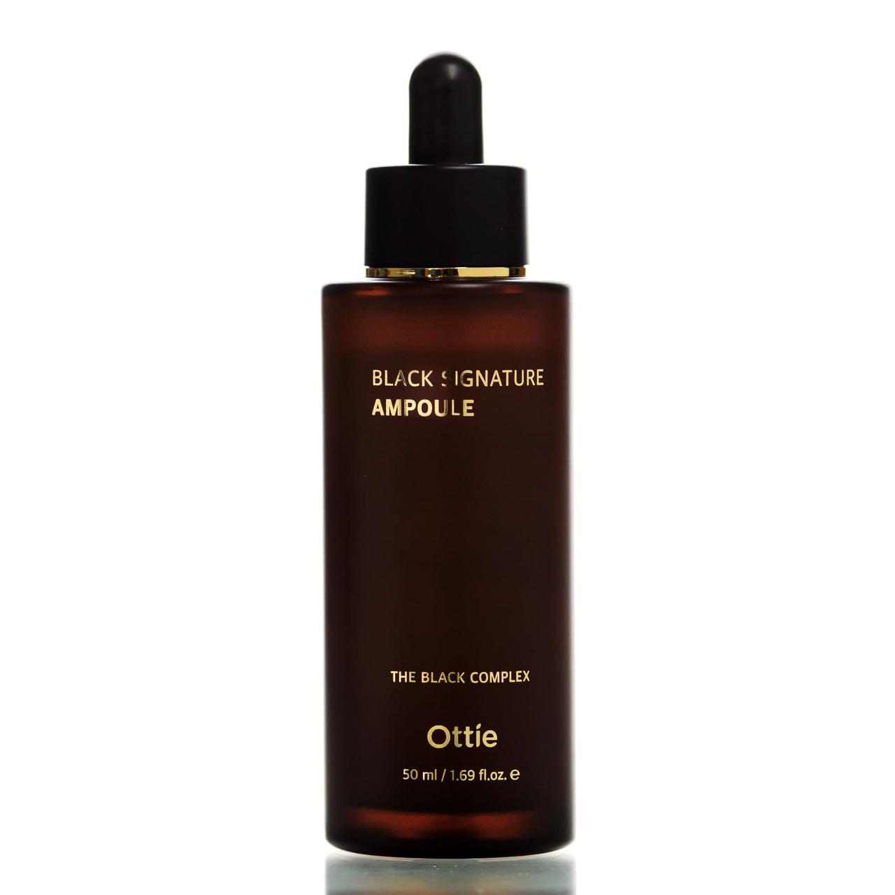 Сыворотка с муцином черной улитки Ottie Black Signature Ampoule (50 мл)