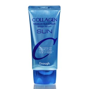 Солнцезащитный крем с коллагеном Enough Collagen Moisture Sun Cream SPF50+ PA+++ (50 мл) – Купити в Україні Ulitka Beauty Солнцезащитный крем с коллагеном Enough Collagen Moisture Sun Cream SPF50+ PA+++ (50 мл) – Купити в Україні Ulitka Beauty