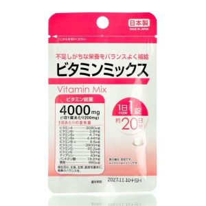 Комплекс вітамінів на кожен день DAISO Vitamin Mix (20 шт - 20 дн) – Купити в Україні Ulitka Beauty Комплекс вітамінів на кожен день DAISO Vitamin Mix (20 шт - 20 дн) – Купити в Україні Ulitka Beauty