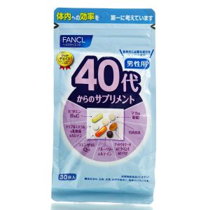 Витаминный комплекс для мужчин от 40 лет FANCL 40s Supplement for Men (30 шт - 30 дн) – Купити в Україні Ulitka Beauty Витаминный комплекс для мужчин от 40 лет FANCL 40s Supplement for Men (30 шт - 30 дн) – Купити в Україні Ulitka Beauty