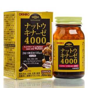 НаттоКиназа Лецитин 4000 ORIHIRO Natto Kinase (60 шт - 30 дн) – Купити в Україні Ulitka Beauty НаттоКиназа Лецитин 4000 ORIHIRO Natto Kinase (60 шт - 30 дн) – Купити в Україні Ulitka Beauty