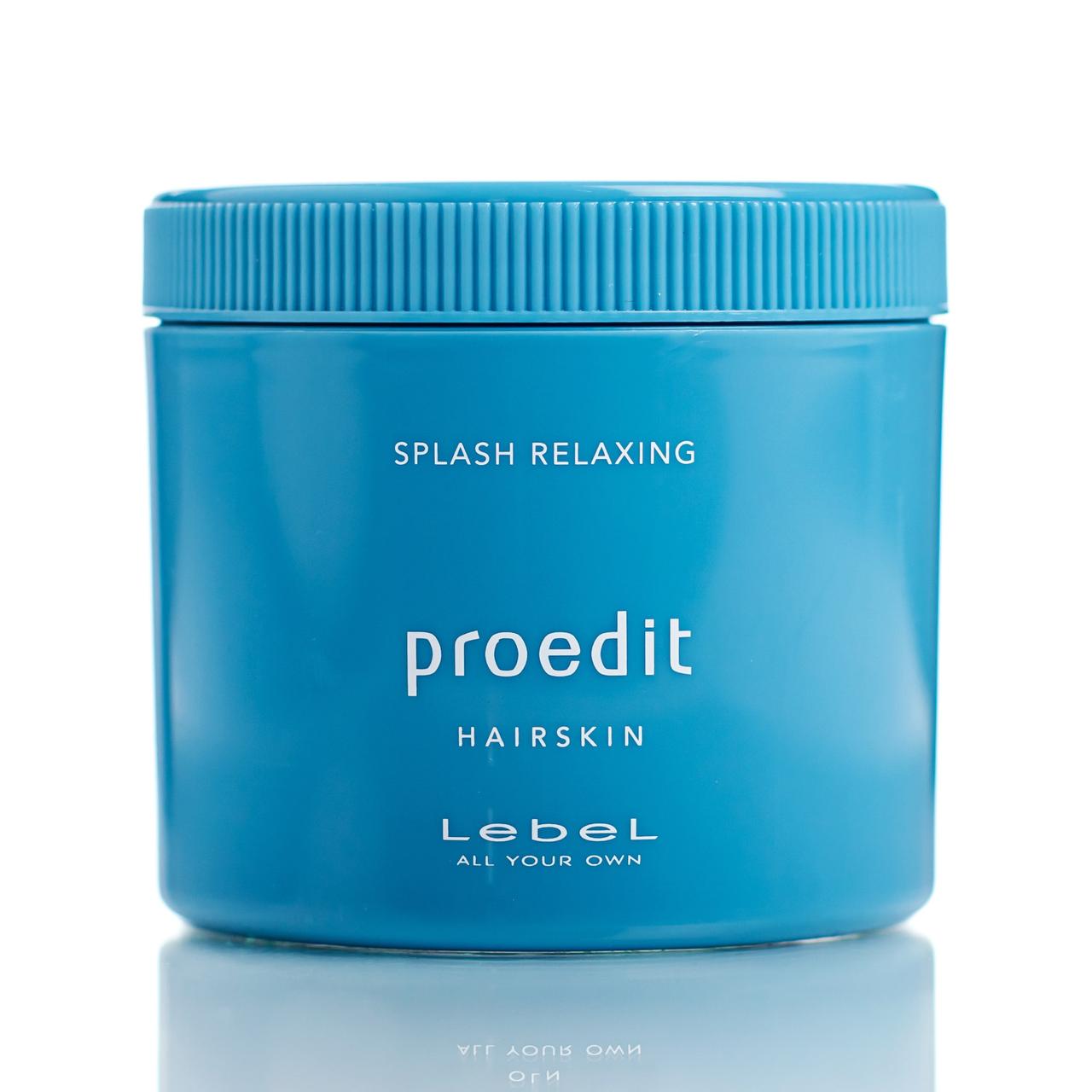 Крем-маска для жирных корней и сухих волос Lebel Proedit Hairskin Splash Relaxing (360 гр)