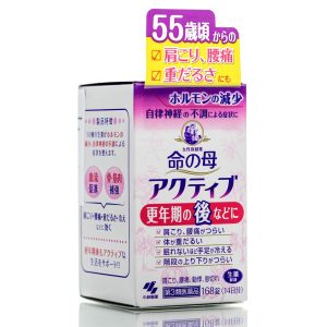 Мати життя – препарат у період менопаузи 55+ KOBAYASHI Active Inochi no Haha (168 шт - 14 дн) – Купити в Україні Ulitka Beauty