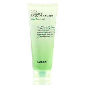 Очищающая кремовая пенка для умывания COSRX CICA CREAMY FOAM CLEANSER (150 мл) – Купити в Україні Ulitka Beauty