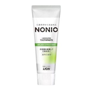 Зубна паста комплексної дії LION Nonio Medicated Toothpaste Splash Citrus Mint (130 гр) – Купити в Україні Ulitka Beauty