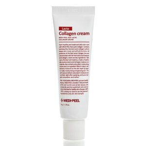 Укрепляющий крем с коллагеном и лактобактериями Medi-Peel Red Lacto Collagen Cream (50 мл) – Купити в Україні Ulitka Beauty Укрепляющий крем с коллагеном и лактобактериями Medi-Peel Red Lacto Collagen Cream (50 мл) – Купити в Україні Ulitka Beauty