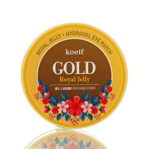 Гідрогелеві патчі з золотом та маточним молочком Petitfee Koelf Gold Royal Jelly Eye Patch (60 шт) – Купити в Україні Ulitka Beauty