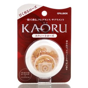 Їстівні парфуми "троянда ваніль" Kaoru Pillbox Japan Passion Rose (20 шт) – Купити в Україні Ulitka Beauty