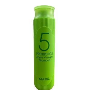 Шампунь від лупи з яблучним оцтом Masil 5 Probiotics Apple Vinegar Shampoo (300 мл) – Купити в Україні Ulitka Beauty