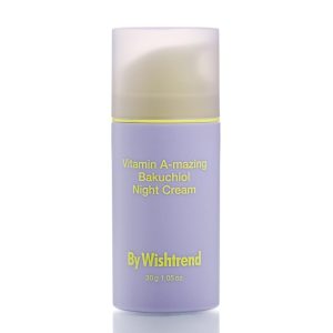 Нічний крем з ретиналем і бакучіолом By Wishtrend Vitamin A-mazing Bakuchiol Night Cream (30 мл) – Купити в Україні Ulitka Beauty
