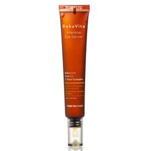 Сироватка для зони навколо очей із бакучіолом THANK YOU FARMER BakuVita Intensive Eye Serum (30 мл) – Купити в Україні Ulitka Beauty