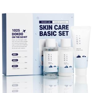 Набір мініатюр засобів із морською водою Round Lab 1025 Dokdo On The Go Kit (40 мл + 50 мл + 50 мл) – Купити в Україні Ulitka Beauty Набір мініатюр засобів із морською водою Round Lab 1025 Dokdo On The Go Kit (40 мл + 50 мл + 50 мл) – Купити в Україні Ulitka Beauty