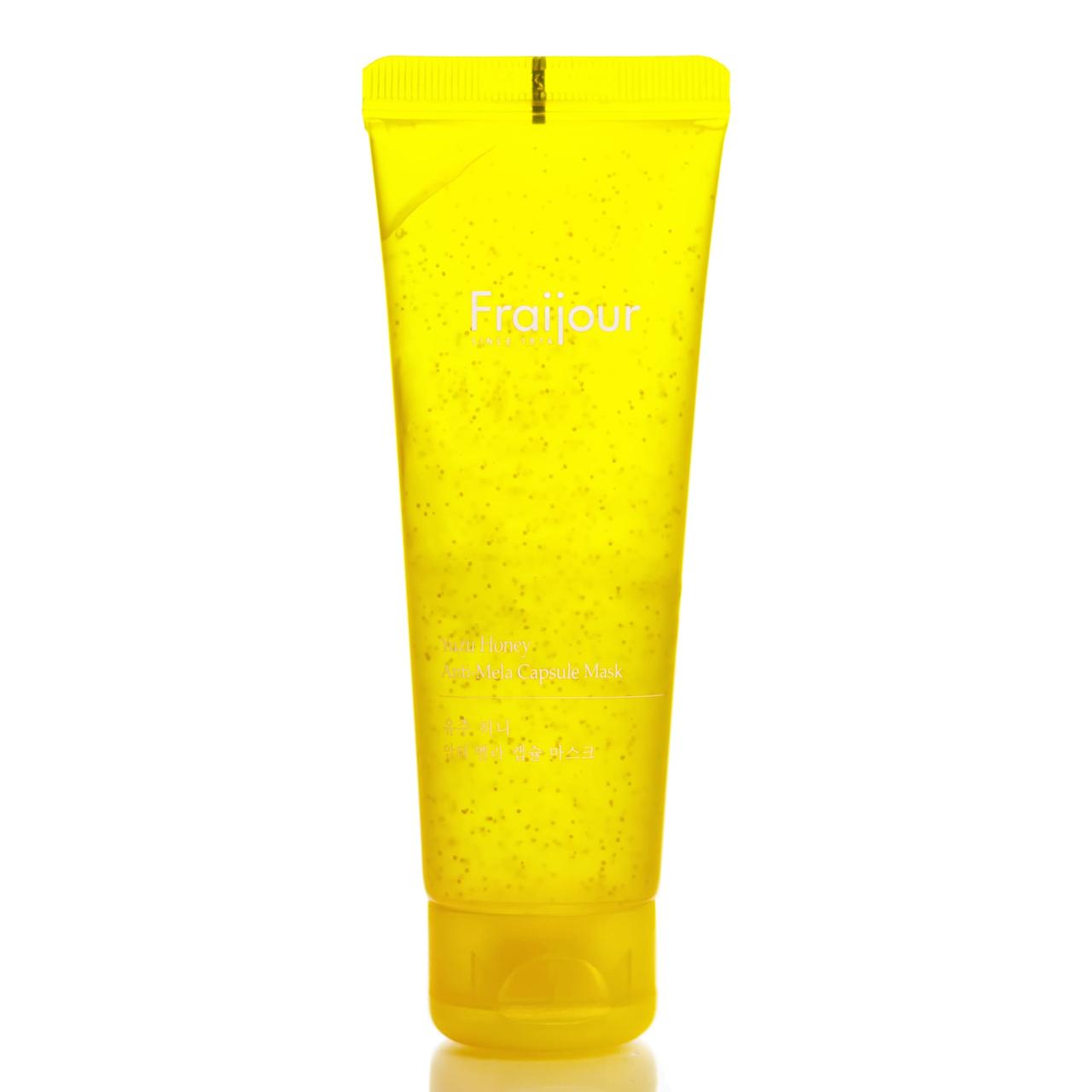Освітлювальна капсульна маска з екстрактом юдзу Fraijour Yuzu Honey Anti-Mela Capsule Mask (75 мл)