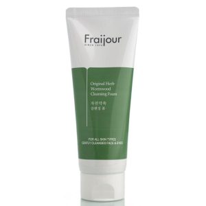 Очищающая пенка для лица с растительными экстрактами Fraijour Original Herb Wormwood Cleansing Foam (150 мл) – Купити в Україні Ulitka Beauty